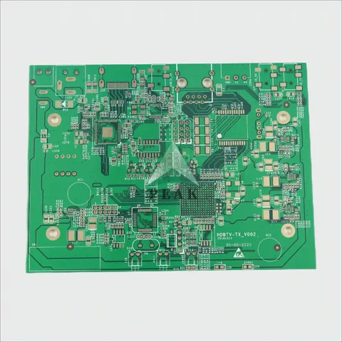 1+N+1 Structure (L1-2;L5-L6;L9-L10) 10 Layers POFV HDI Printed Circuit Board — view 2