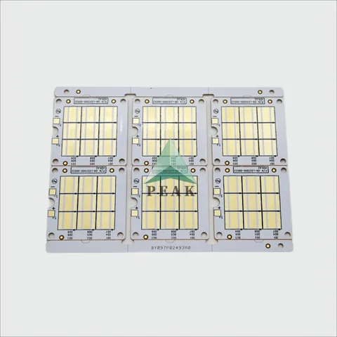 2.0mm Thickness Double Side 2.0w/m.k AC2500V 4oz White Copper-Based PCB