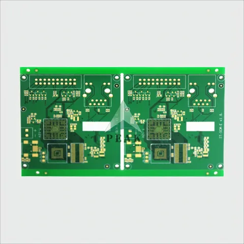 4 Layers 1+N+1 Structure (L1-2;L2-3;L3-4) ENIG 2u POFV HDI PCB — view 2