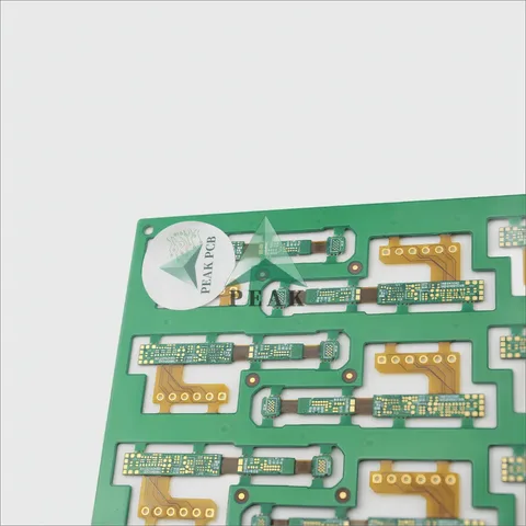 4 Layers 1+N+1 Structure (L1-2;L2-3;L3-4) Small Format ENIG HDI Rigid-Flex PCB — view 3