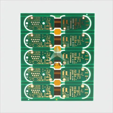4 layers 2oz Thick-Copper FR4 IT180A+PI Rigid-Flex Circuit Board Custom — view 2