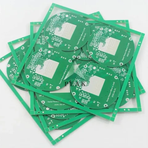 4 Layers Blind Via SYTech SCGA-500 GF220 (DK2.20; DF0.0009) Radar PCB — view 2