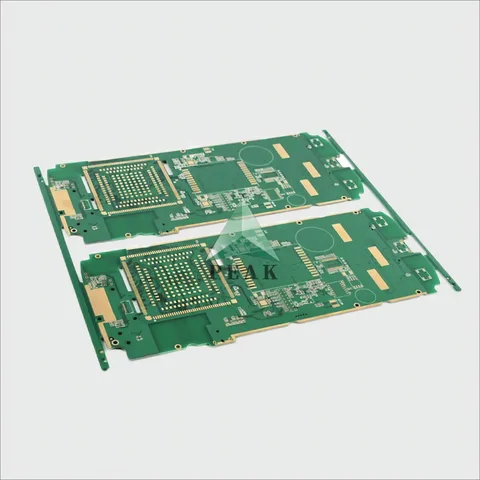 4 layers ENIG 1u Conductive Via Fill (POFV) Green PCB — view 2