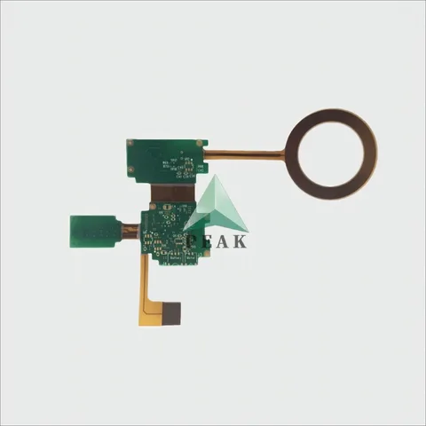 6 Layers Blind Via (L1-2;L3-4) ENIG 1u FR4 TG150+PI Rigid-Flex HDI PCB — view 2