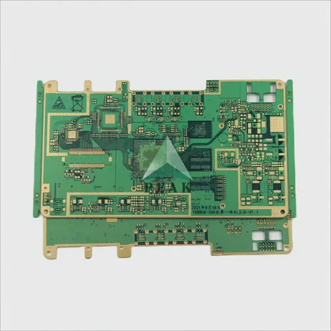 6 Layers Matte Green All-in-one Motherboard Standard ENIG 2u Rigid PCB — view 5