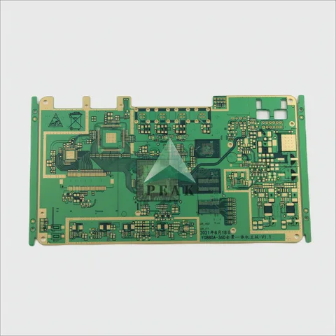 6 Layers Matte Green All-in-one Motherboard Standard ENIG 2u Rigid PCB — view 3