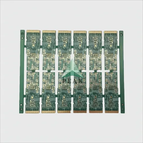 Advanced 8 Layers Optical Module Step Gold Finger Megtron7 High Speed PCB — view 3
