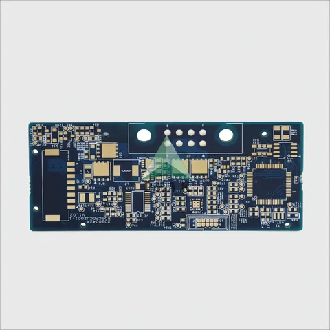 Blue Solder Mask 1.6mm Thickness Double Side PCB Board — view 3