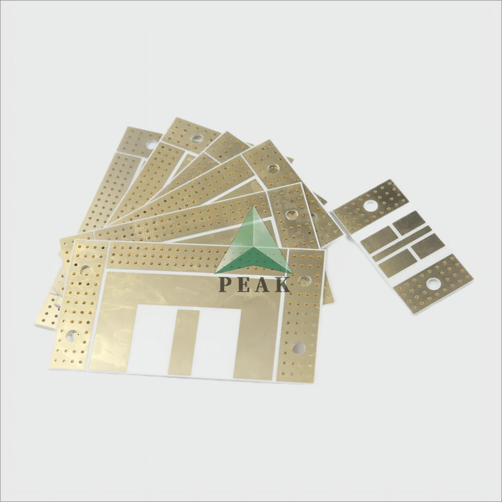 Ceramic PCB built by PEAK PCB in Shenzhen