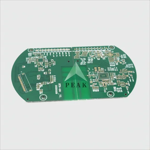 Customized CTI≥600 ENIG 1u Thickness 1.6mm 1oz Green Circuit Board — view 2