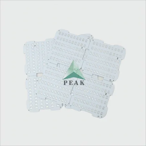 Customized Double-Side Aluminum-Based HASL Lead-Free White Metal Core PCB