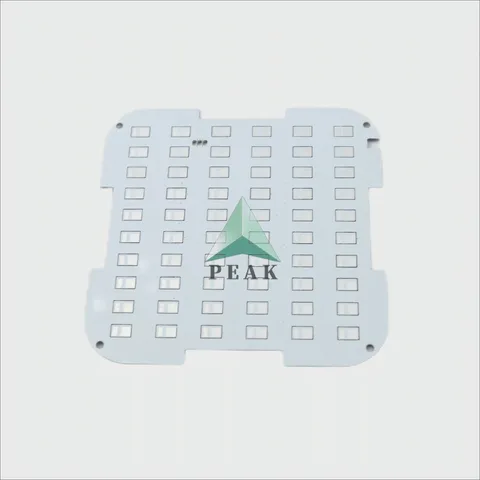 Customized Double-Side Aluminum-Based HASL Lead-Free White Metal Core PCB — view 3
