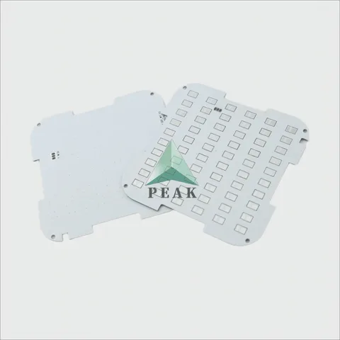 Customized Double-Side Aluminum-Based HASL Lead-Free White Metal Core PCB — view 2