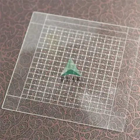 Customized Double-Side Laser Cutting Transparent Glass Printed Circuit Board