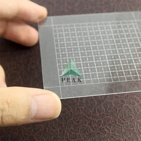 Customized Double-Side Laser Cutting Transparent Glass Printed Circuit Board — view 2