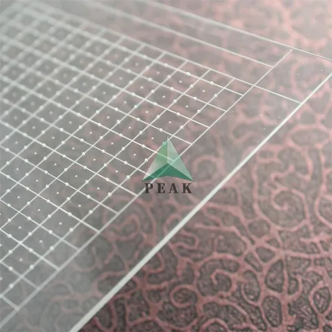 Customized Double-Side Laser Cutting Transparent Glass Printed Circuit Board — view 3