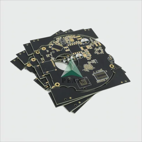Customized Matte Black 10 Layers High Tg IT180A ENIG POFV Rigid Multilayer PCB — view 3