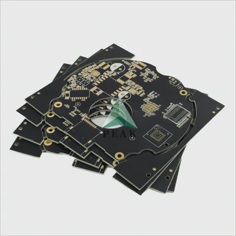 Customized Matte Black 10 Layers High Tg IT180A ENIG POFV Rigid Multilayer PCB — view 2
