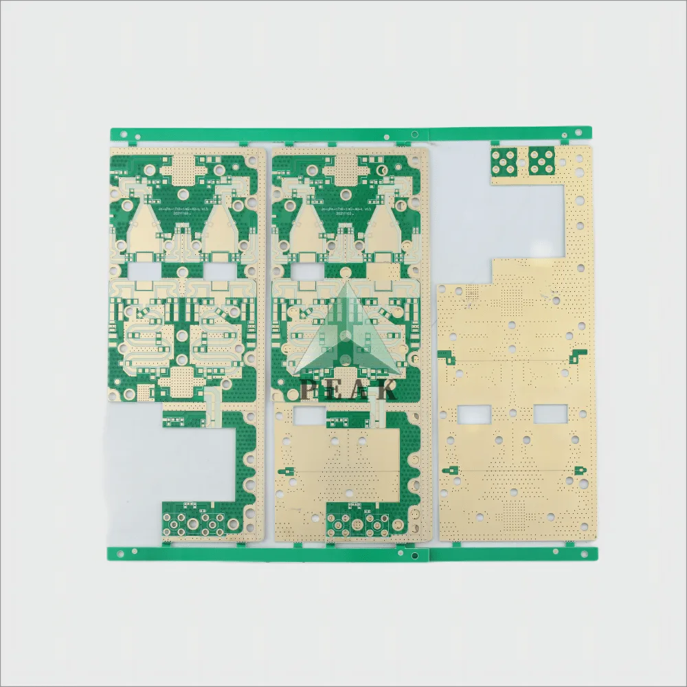 Double Side 0.8mm Thickness SYTech LNB33C (DK3.3; DF0.003) ENIG High Frequency PCB