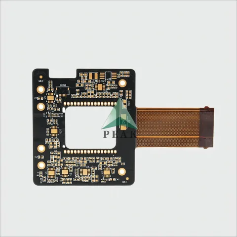 DuPont PI + TG170 FR4 ENIG 2u Impedance Control 8 Layers Rigid-Flex PCB — view 4