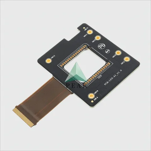 DuPont PI + TG170 FR4 ENIG 2u Impedance Control 8 Layers Rigid-Flex PCB — view 2