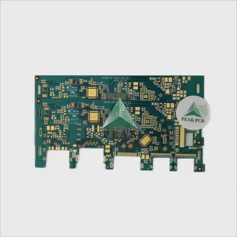 Fully Halogen Free Production 4 Layers POFV Immersion Gold 1u Multilayer PCB — view 2