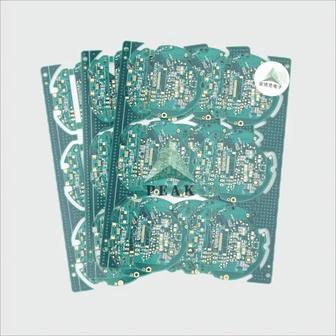 Intelligent Robots 6 Layers Fully Halogen-Free ENIG 1u Rigid Multilayer PCB — view 2