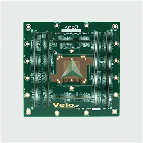 Semiconductor Industry 18 Layers Immersion Gold 1u+ Hard Gold 30u PCB — view 4