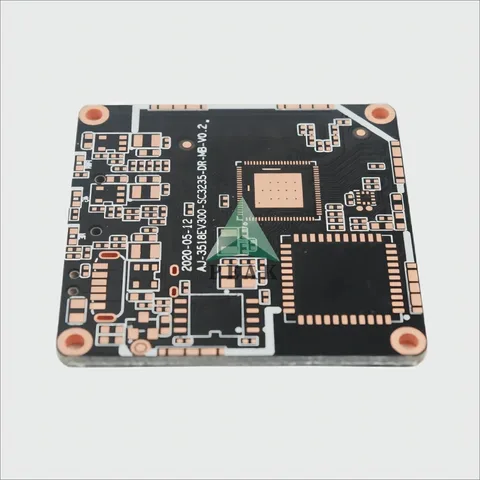 Standard 4 layers Matte Black ENTEK (OSP) Controlled Impedance PCB — view 4