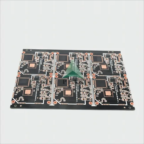 Standard 4 layers Matte Black ENTEK (OSP) Controlled Impedance PCB — view 5