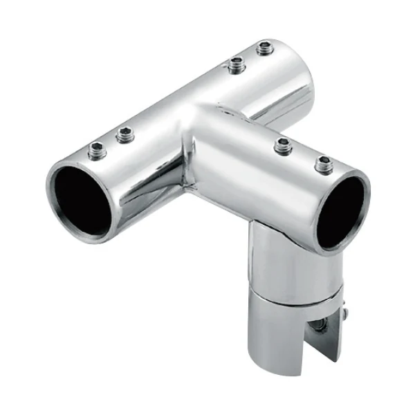 PH-08 Glass Connector for 19mm or 25mm tube — Peihua Hardware