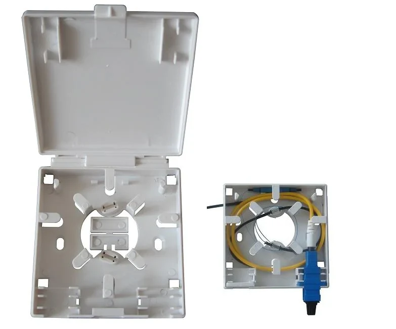 2 Port SC Mini TB - FTTH Termination Box manufactured by Ever Expresslink Limited