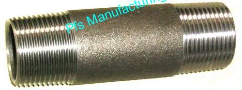Black Pipe Nipples - Pipe Nipples by PFS Manufacturing