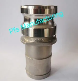 SS316 Camlock coupling type E- - Camlocks(SS,PP,Alum and Brass) by PFS Manufacturing