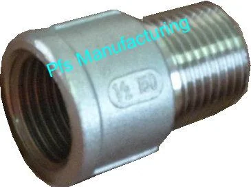 Stainless Steel Socket Male/Female Threads - Stainless Screwed Fittings by PFS Manufacturing