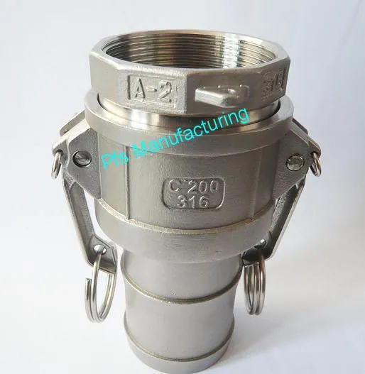 SS316 Camlock coupling A+C