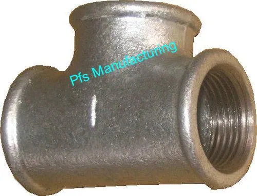 DIN M.I.Fittings-Equal Tees - Gal. Malleable Iron Fittings by PFS Manufacturing