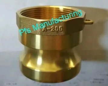 Brass camlock coupling typeA - Camlocks(SS,PP,Alum and Brass) by PFS Manufacturing