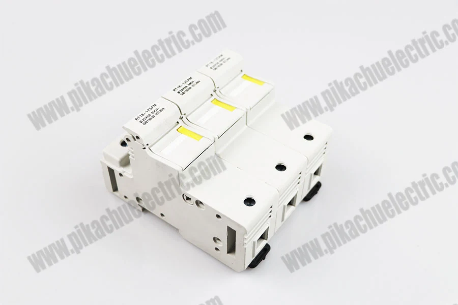 Cutout fuse RT18-125 mounted in a standard cutout fuse holder