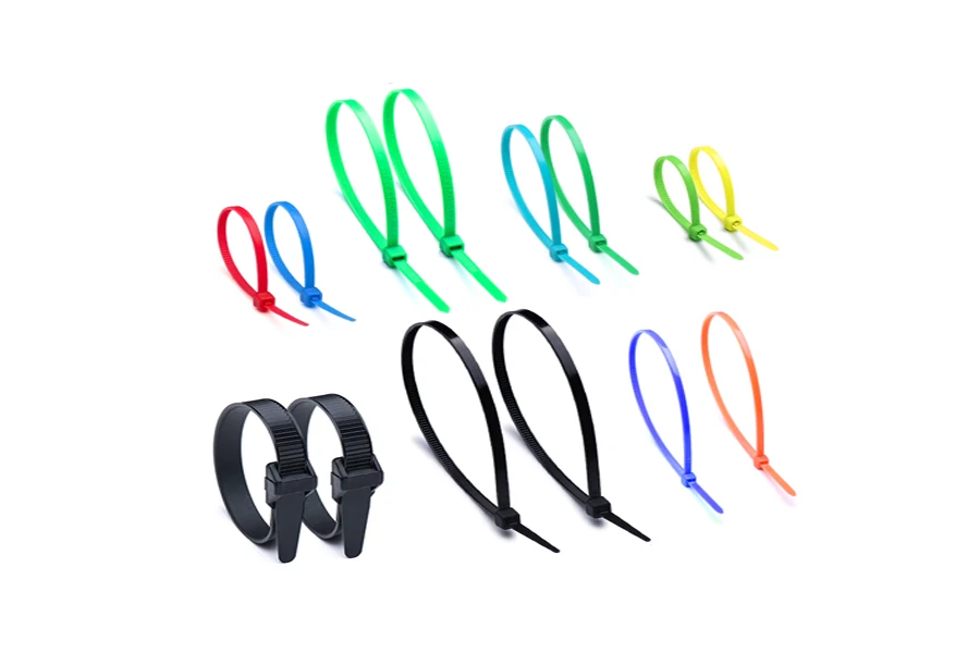 Nylon Cable Tie Self Locking supplied by Pikachu Electric