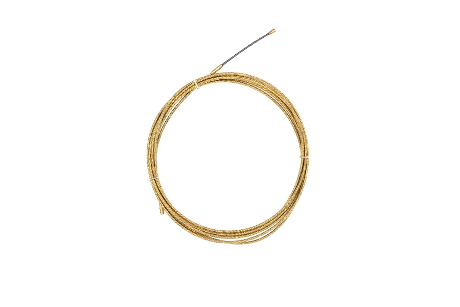 Spiral spring cable puller with steel hook head and flexible steel leader