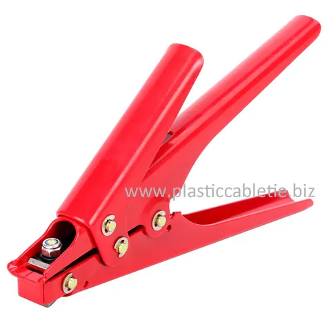 HG-519 Cable Tie Gun Tensioning and Cutting Tool fit 2.4-9mm width Plastic Nylon Cable Tie view 2