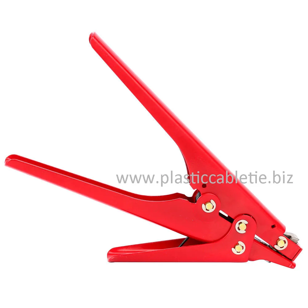 HG-519 Cable Tie Gun Tensioning and Cutting Tool fit 2.4-9mm width Plastic Nylon Cable Tie