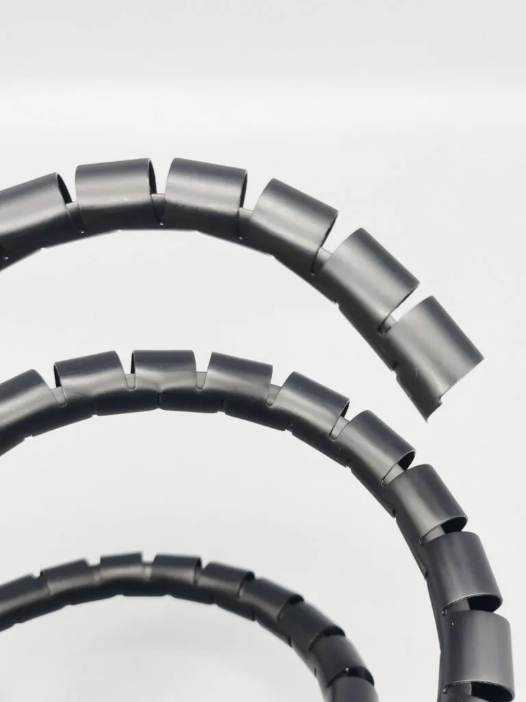High Quality Spiral Wrap Bands cable sleeve for Cover Guard Spiral Wire Wrapping