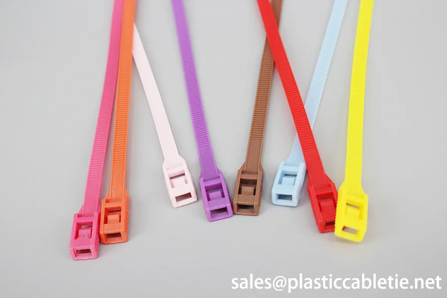 DM-8*350TQ red blue yellow pink orange color plastic playground equipment cable ties accessories