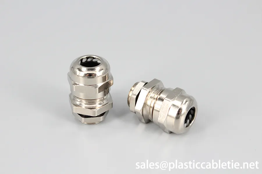 NPT G thread metal brass or stainless steel material cable gland
