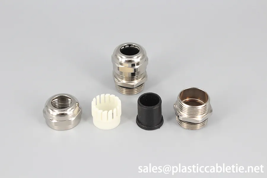 NPT G thread metal brass or stainless steel material cable gland