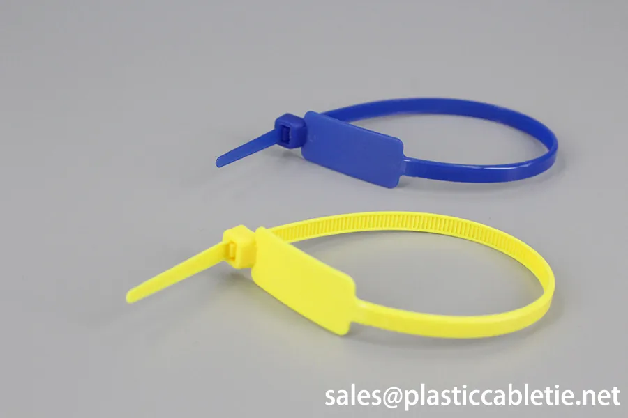 DM-4.6*200MKT Blue red green yellow colorful custom all lifting numbered marker cable ties with print logo or number
