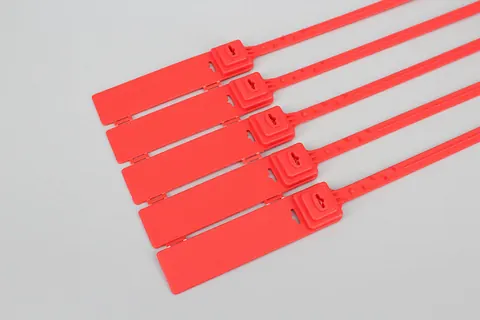 Elongated 90x23mm size tag Tamper-Evident Seals Trailer Seals Truck Seal custom Indicative Seals