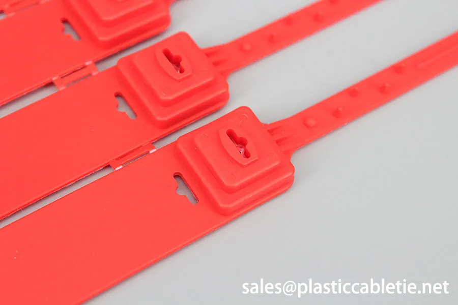 Elongated 90x23mm size tag Tamper-Evident Seals Trailer Seals Truck Seal custom Indicative Seals